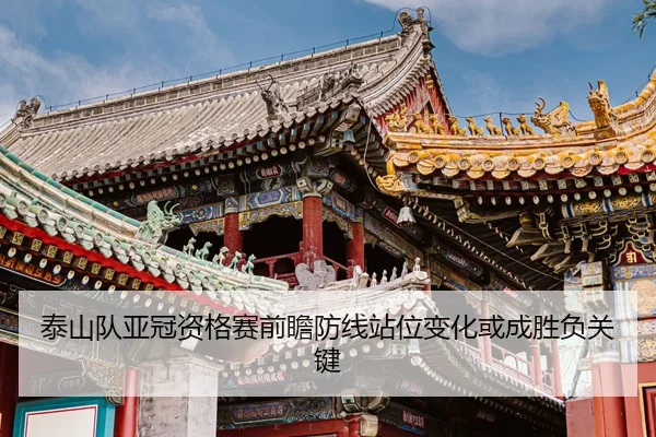泰山队亚冠资格赛前瞻防线站位变化或成胜负关键（MKSports）